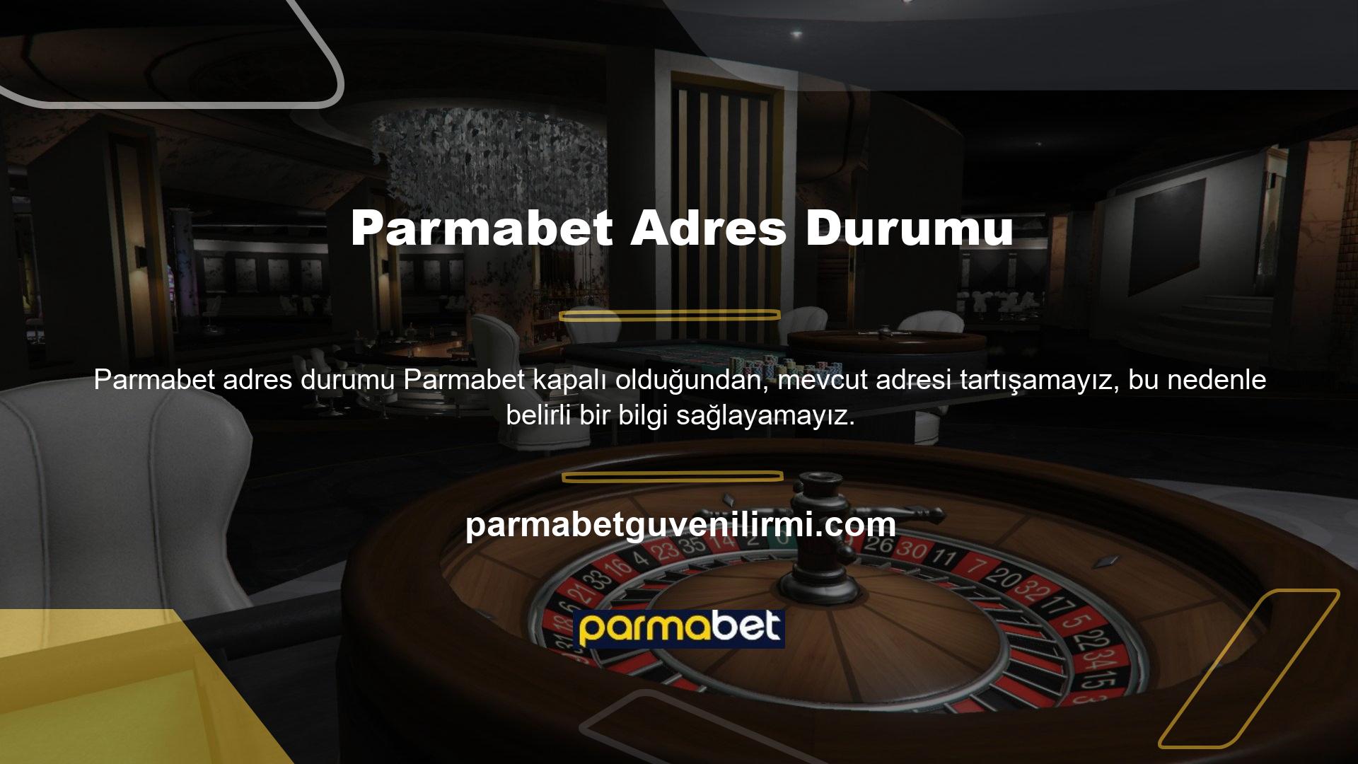 Aşağıdaki düğmeye basarak, yeni Parmabet adres hizmetini en kolay şekilde kullanabilirsiniz